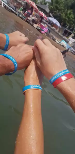 Official Ollie Young Foundation wristbands - help fund brain tumour research