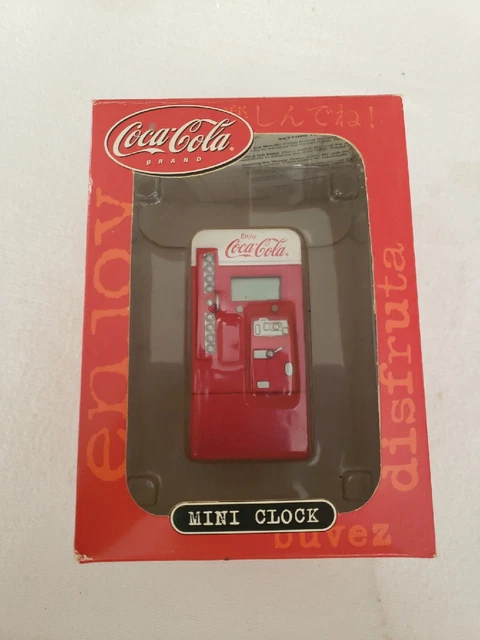 NEW Coca-Cola DIGITAL MINI CLOCK: 4 Designs Available from 2000