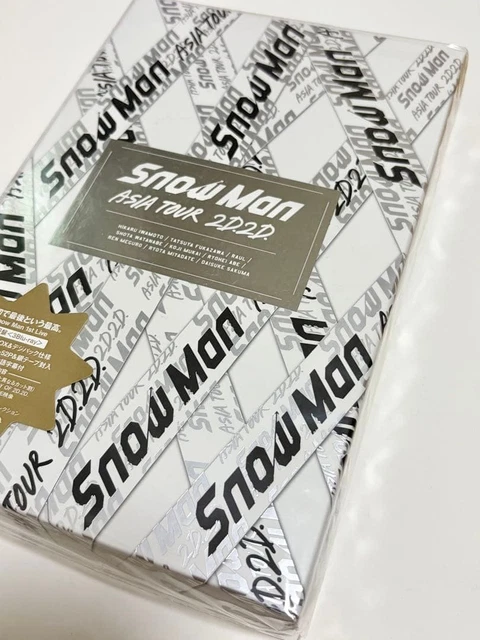 SNOW MAN ASIA TOUR 2D.2D Blu-ray 3 Disc Set Japan Import EUR 108