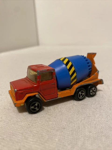 Majorette Série 200 – Camion Magirus Bétonneuse N°227, échelle 1:100, Blister D’époque