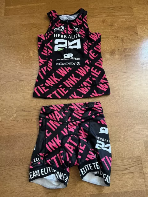 Womens Sleeveless Triathlon Top/Bottom