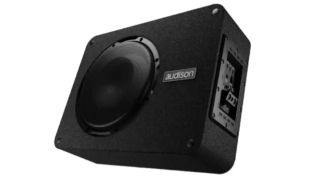 Audison APBX 10 AS2 25cm 400W Aktiv Subwoofer Box LPF Bass Boost Remote