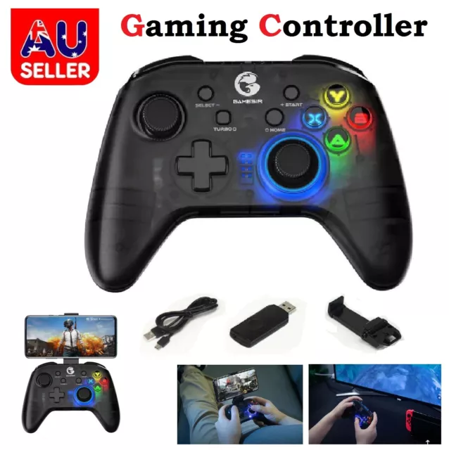 Wireless Gaming Controller Bluetooth Remote Control Game Switch Mobile Gamepad