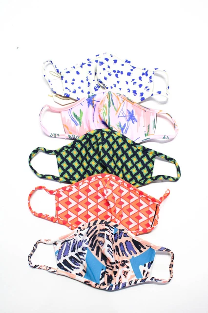 Paquete de 5 cubiertas faciales para mujer Maaji calm - surtidos estampados talla única