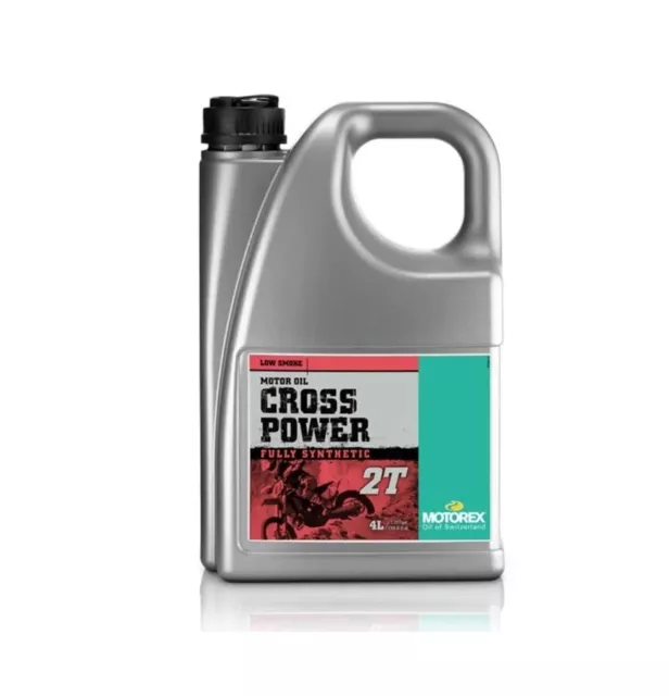 Motorex 4L 2T Mcp2T4 Cross Power 2 Stroke Oil - 2 Stroke Motorcycle Mx Bikes Yz 2