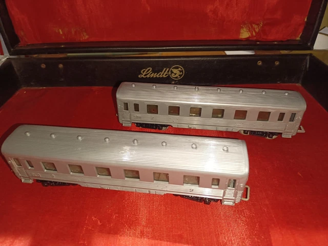 Rame 4 Wagons Voyageurs Inox JOUEF / HORNBY HO - Occasion Bon état