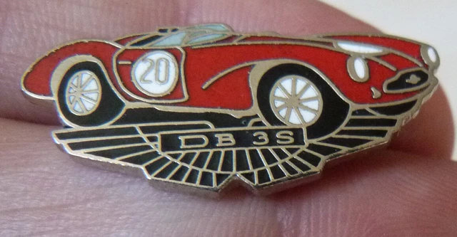 Pin's lapel pin enamel pins ASTON MARTIN DB4 GT ZAGATO + logo numéroté