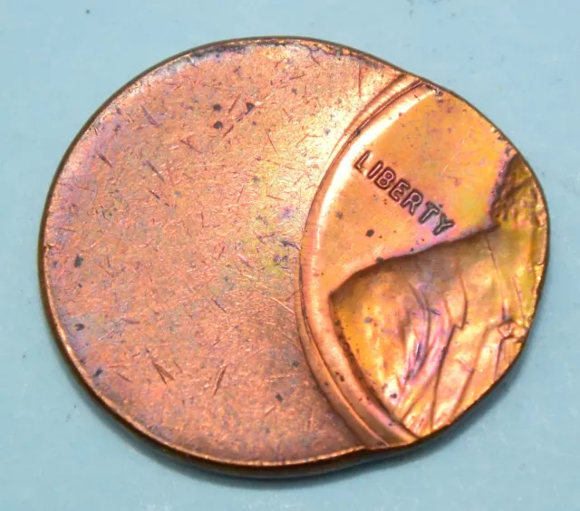 Mint Error No Date Off-Center Lincoln Memorial Penny