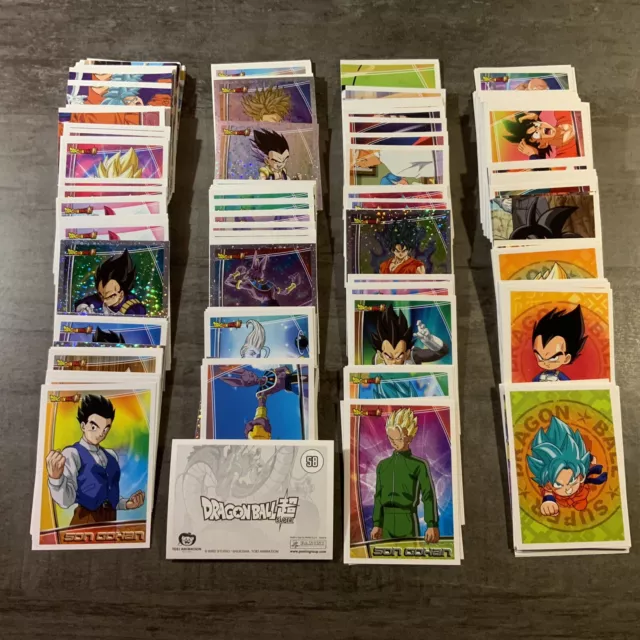 DRAGON BALL Super 2018 - Lot de 8 Images Stickers Panini au choix!