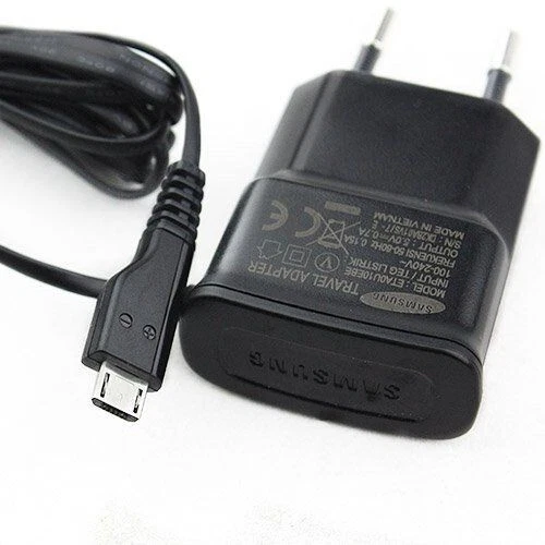 Chargeur Secteur Original Samsung - Micro-USB - 1m - Pour ZTE F160 Et Nombreux Modèles Samsung - Neuf