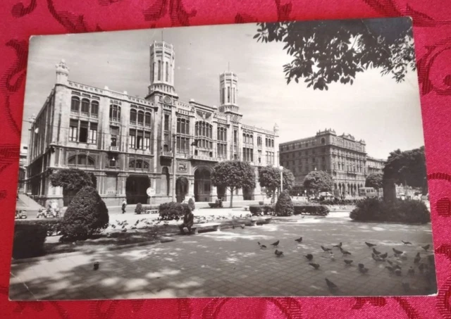 8145 Cartolina Cagliari Palazzo Del Comune E Rinascente Viaggiata 1961