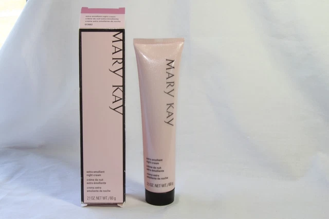 Mary Kay (nuevo) CREMA DE NOCHE EMOLIENTE EXTRA - PARA PIEL MUY SECA - 2,1 OZ.