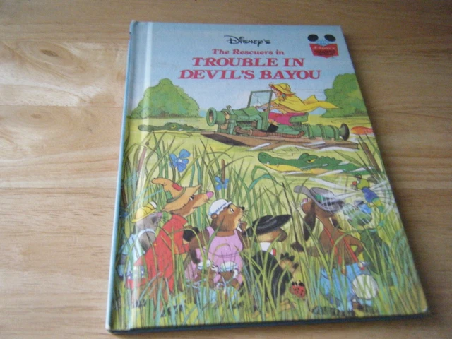 The Rescuers Book Devil DISNEY WONDERFUL WORLD of Reading, The Rescuers in Trouble in Devil's ...