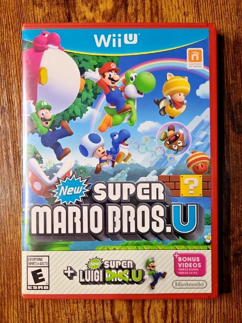 New Super Mario Bros. U + New Super Luigi U - Wii U - Jeu Seulement (sans Notice)