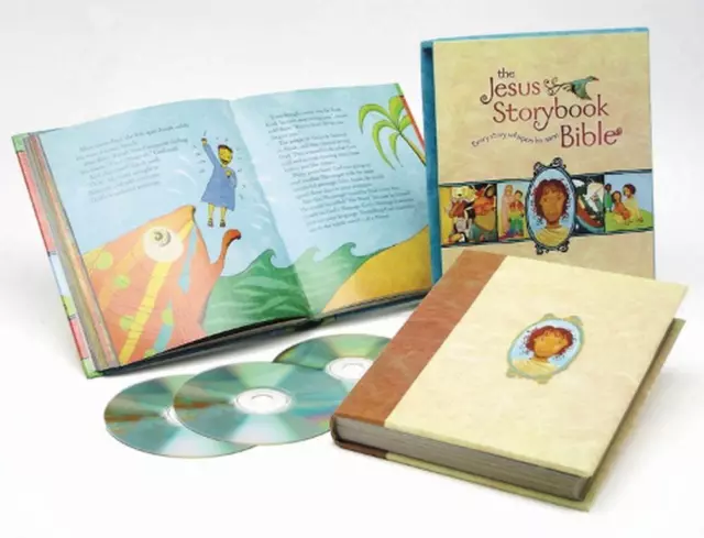 The Jesus Storybook Bible Deluxe Edition: With CDs by Sally Lloyd-Jones (English