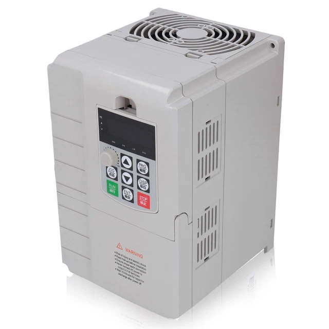 VFD VARIABLE FREQUENCY Drive Single Phase 220V Input To 3 Phase 380V ...