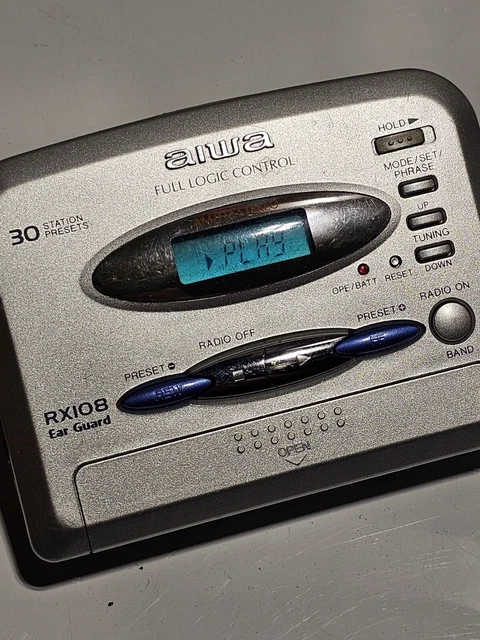Walkman Aiwa HS-G35MK3 - Lecteur Cassette Stéréo Portable - Vintage - Occasion Fonctionnel