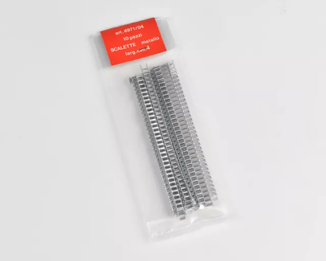 Scalette in metallo 4x100 mm (10 pz) AM4971-04 - amati modellismo