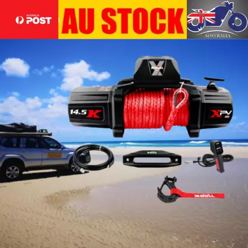 Giantz Electric Winch 12V Wireless Remote 14500LB 4X4 4WD Boat Car Caravan Rope