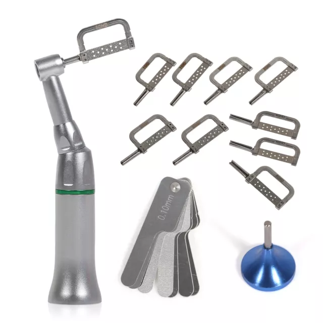 Dentaire Contra Angle Handpiece 4:1 Reduction Interproximal Stripping Strips fr