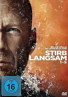 Stirb langsam 1-5 [5 DVDs] von John McTiernan, Renny Harlin | DVD | Zustand gut