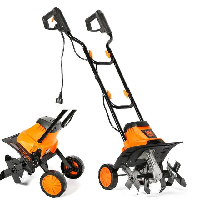 10AMP MOTOR 14IN Lawn Garden Electric Tiller and Cultivator