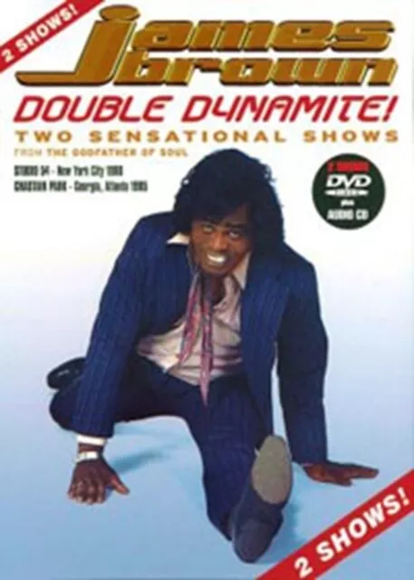 Dvd Brown, James Double Dynamite! Cd+Dvd New Cd