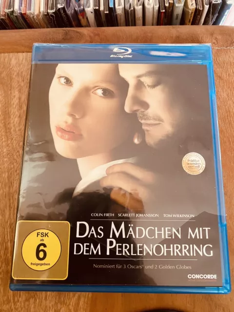 Das Mädchen mit dem Perlenohrring ( Scarlett Johansson,Blu-Ray) In Folie Wie Neu