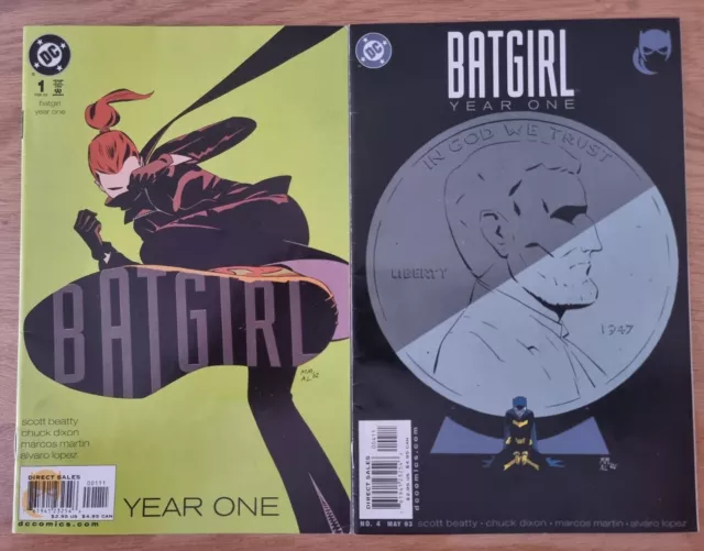 Batgirl Year One (2003) Issue 01 And 04
