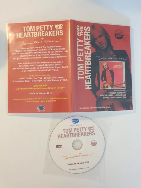 Tom Petty and Heartbreakers Damn the Torpedoes rare France promo DVD / no cd lp