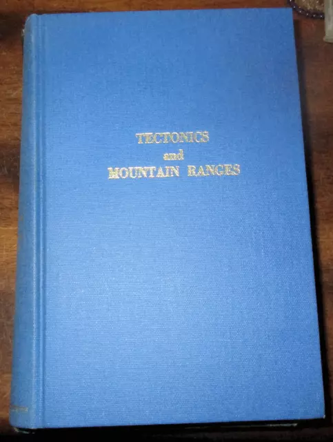 GEOLOGY AMERICAN JOURN. Science Special Volume Tectonics And Mountain ...