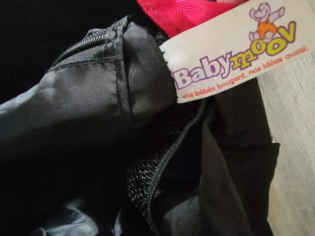 ★★ babymoov a043503 sac à langer vide ROUGE et NOIR 3