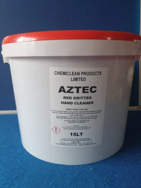 AZTEC H.D. Pulitore manuale a base grana rossa 2 x 15 litri vasche (consegna gratuita)