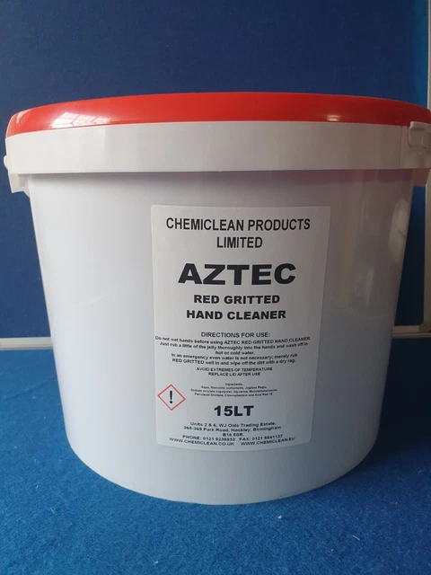 AZTEC H.D. Pulitore manuale a base grana rossa 2 x 15 litri vasche (consegna gratuita)