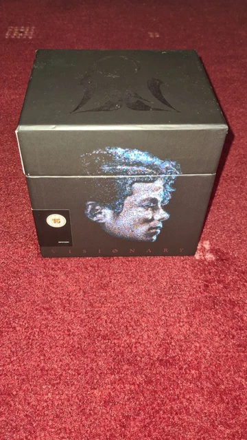 Visionaries Box Set MICHAEL JACKSON VISIONARY box set 20 CD & DVD's music the video singles ...