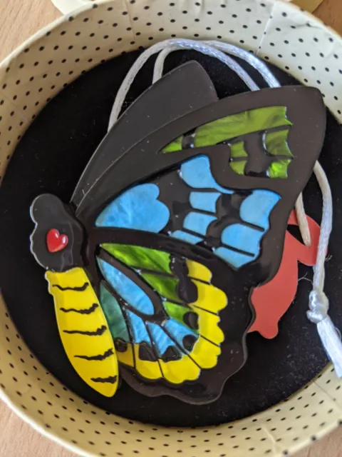 ERSTWILDER Prettiest Papillion Butterfly Brooch BNWOT