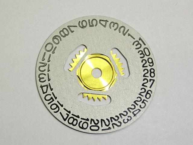 Disque Des Jours (date) Pour Mouvement De Montre FE 4612-A - Pièce D'occasion