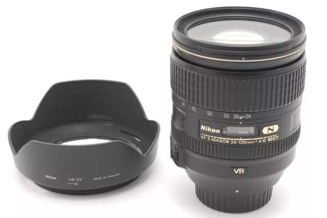 【MINT-】Nikon AF-S AFS Zoom Nikkor 24-120mm f/4G ED VR Lens From JAPAN