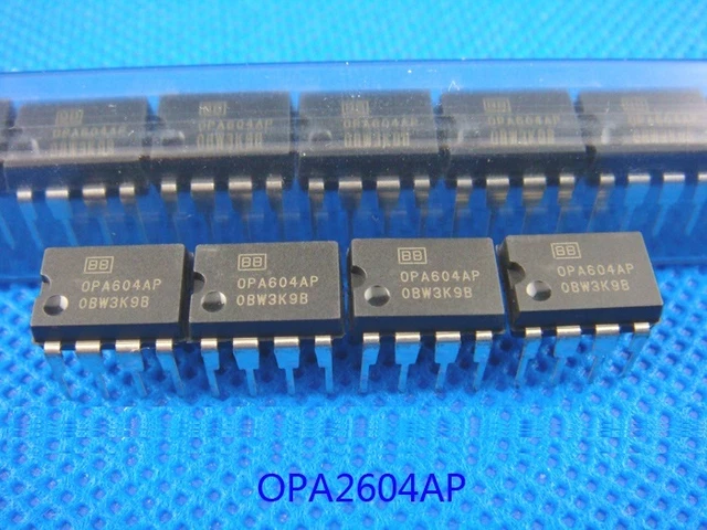 OP AMP IC BURR-BROWN/BB/TI DIP-8 OPA2604AP OPA2604APG4 100 - Foto 2