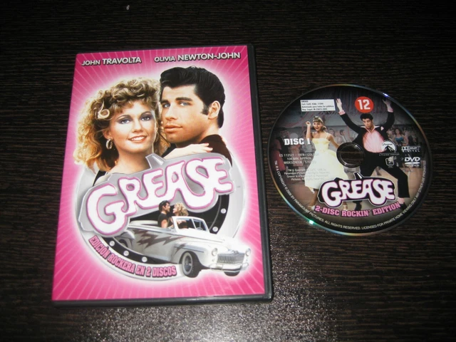 Grease DVD John Travolta Olivia Newton John (Edition Rocker En 2 Disques)