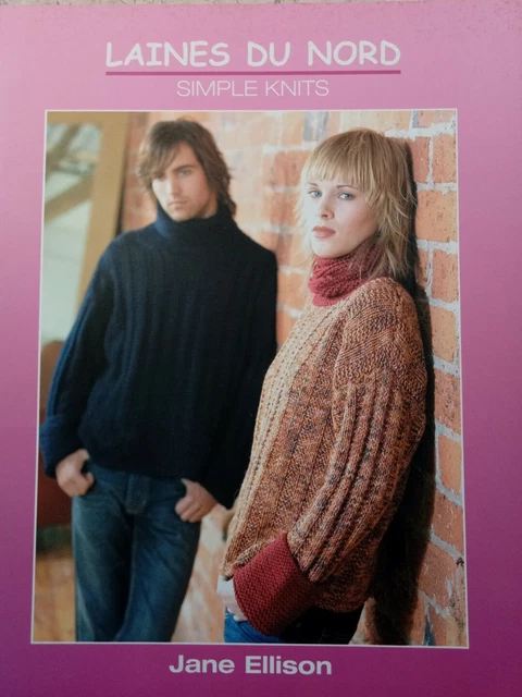 Accesorios para prendas Jane Ellison de punto simple 2004 patrones de Laines du Nord 40 pp