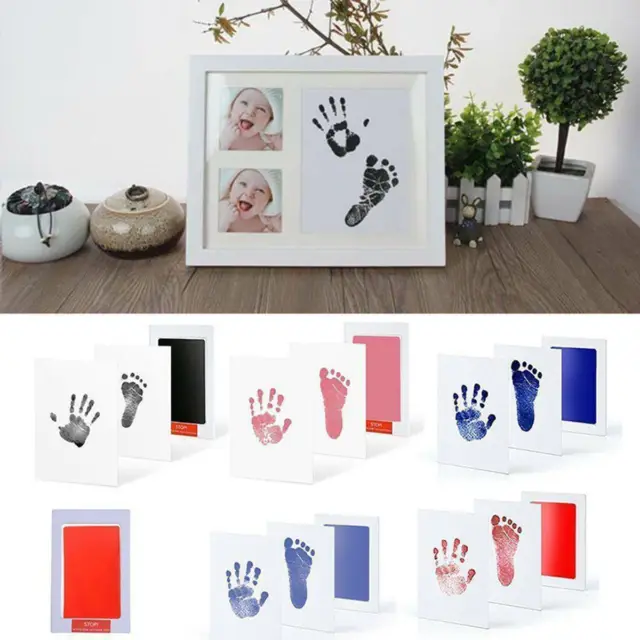 Inkless Wipe Baby Kit-Hand Foot Print Keepsake Newborn Footprint Handprint Kids
