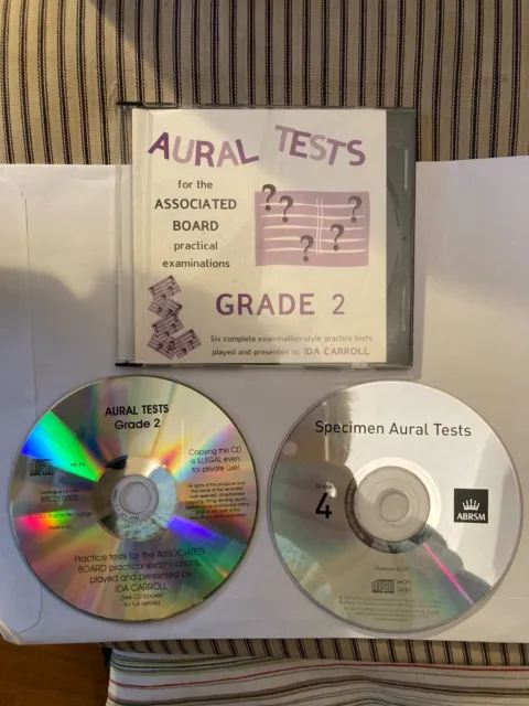 Aural tests Grade 2 and Grade 4 (2 CDs)