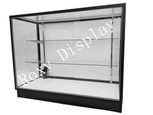 48" Extra Vision Black Showcase Display Case Store Fixture Knocked Down #KD4G-BK