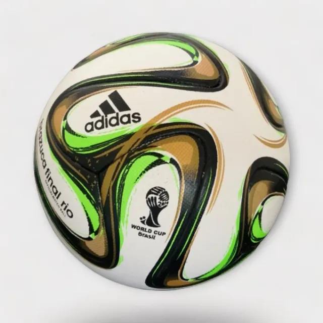 ADIDAS BRAZUCA FINAL Rio 2014 Fifa World Cup Football Soccer Match Ball  Size 5'' £44.90 - PicClick UK
