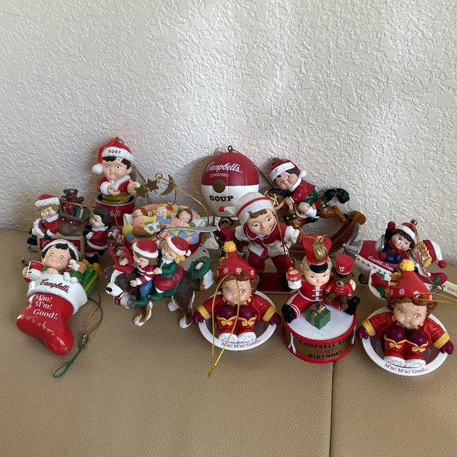 CAMPBELLS KIDS SOUP Christmas Holiday Ornaments Lot Of 12 24.00 PicClick