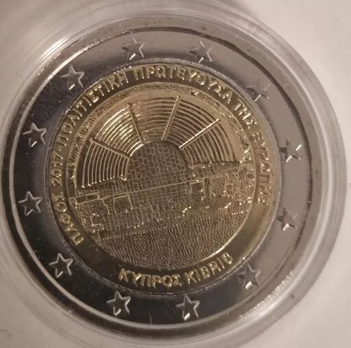 2 Euro Gedenkmünze Zypern 2017 Paphos ( LG7 )