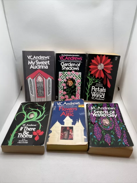 VC Andrews Flowers In The Attic Series Books 1-5 +  Audrina Dollanganger Family