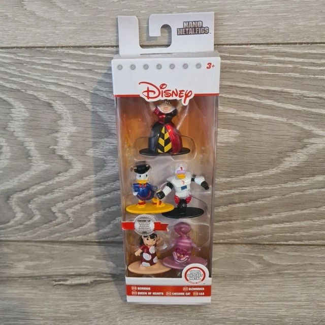 Jada Nano Metalfigs Marvel - Set 5 Figurine In Metallo Pressofuso: Kid Arachnid, Spider-Man, Spider-Girl, Lizard, Hobgoblin