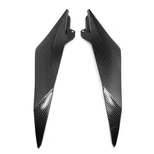 for Yamaha YZF R6 2008-2016 Carbon Fiber Gas Tank Side Trim Cover Fairing Cowl